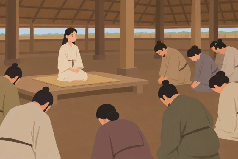 後継者は壱与