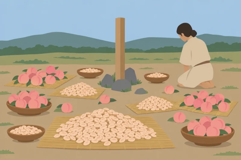 桃の種と祭祀
