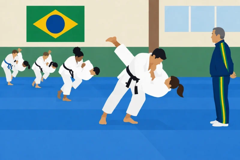 ブラジルの柔道熱