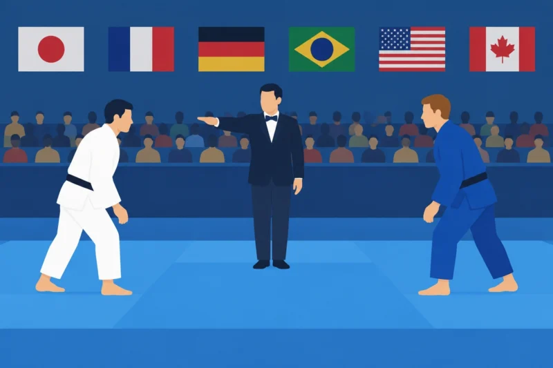国際大会の観客席の様子