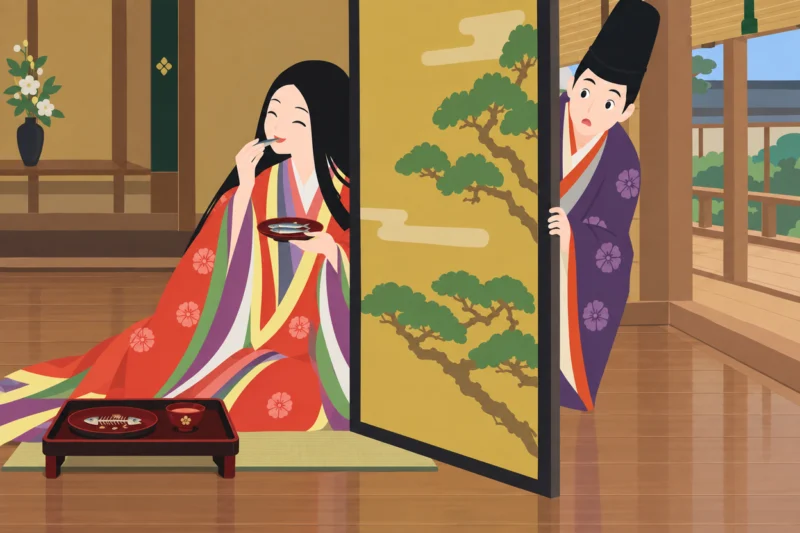 イワシが大好物だった