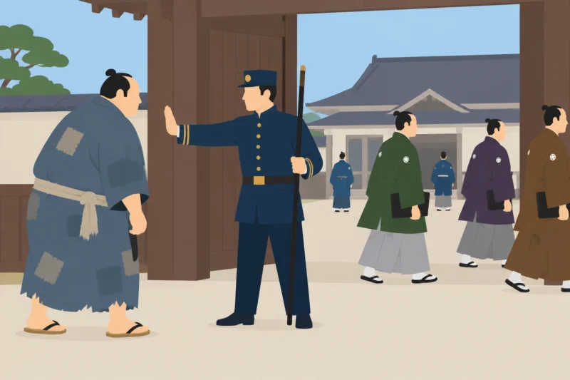 偉くなってもボロ着