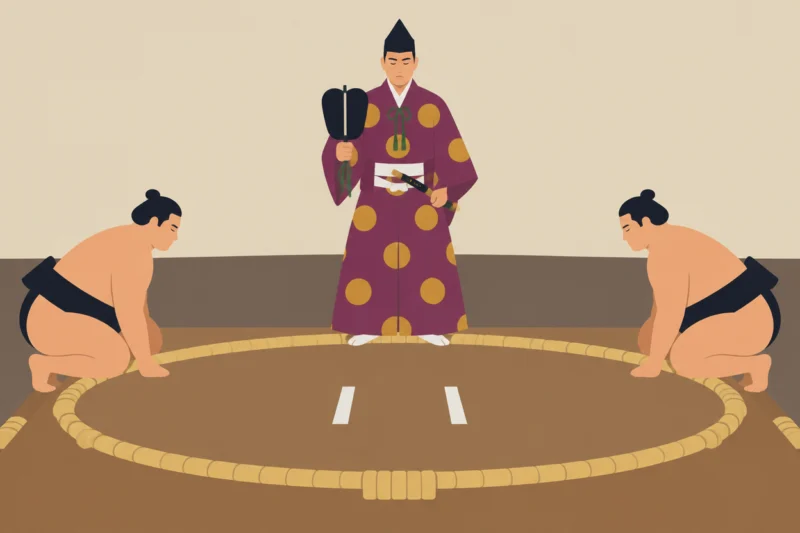 行司の短刀の覚悟