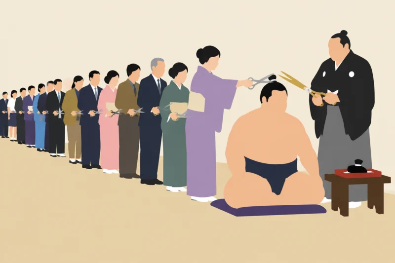 断髪式のハサミ