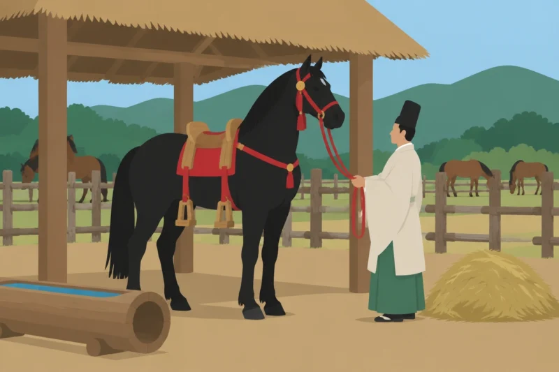 愛馬・太夫黒
